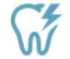 Ícone de um dente representando harmonização orofacial